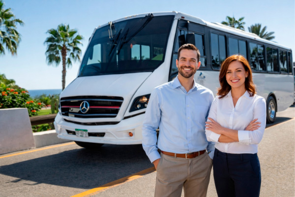 Express Bus - banner Transporte de personal